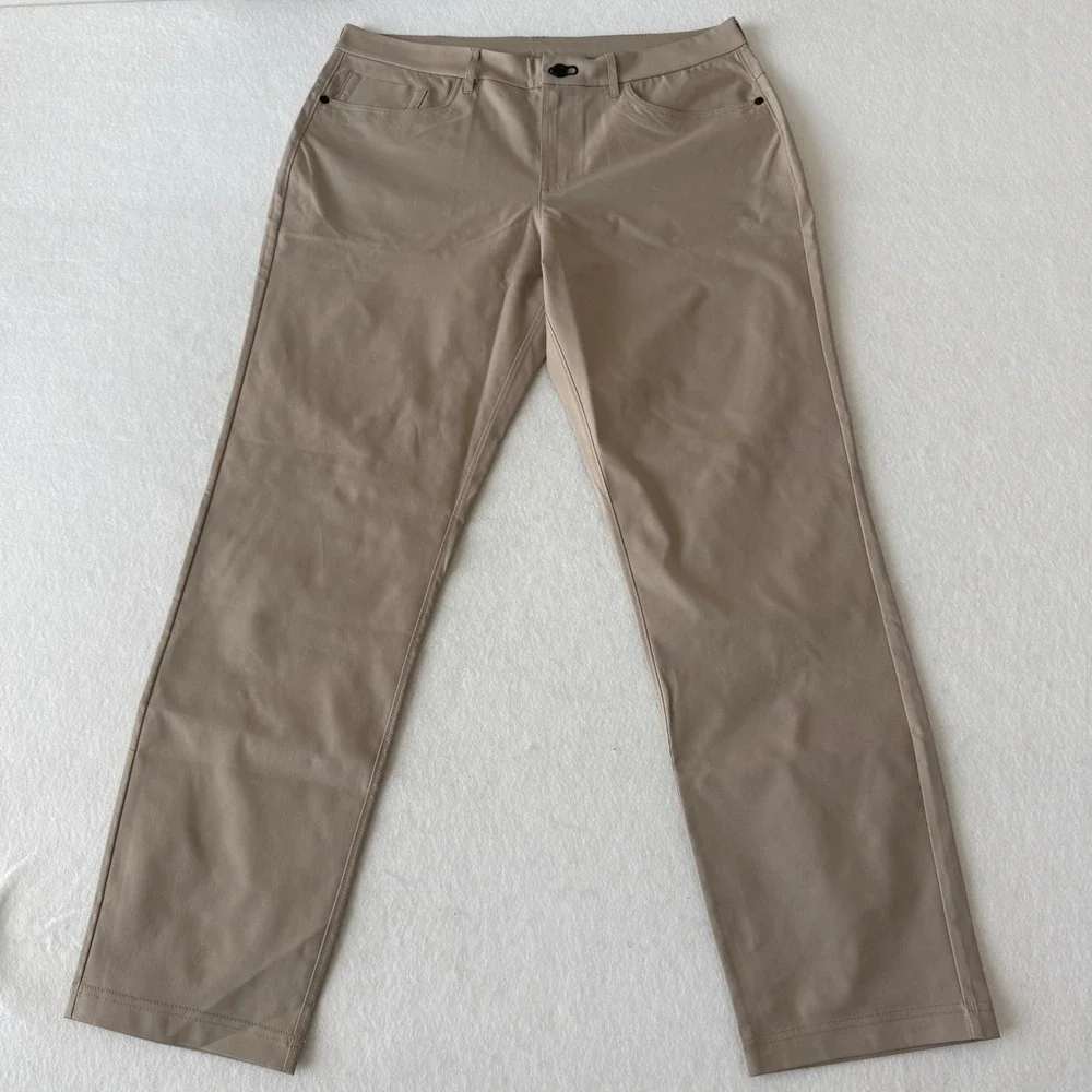 Public Rec Deal Maker Pants Men 35x32 Khaki Asthleisure Performance